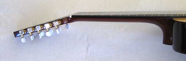 BARTOLEX MRS10 Spruce / Indian Rosewood 10-String Classical Harp Guitar