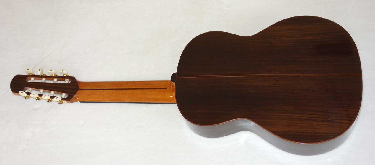 Milagro MRC8 8-String Classical Harp Guitar w/ Case, Cedar Top