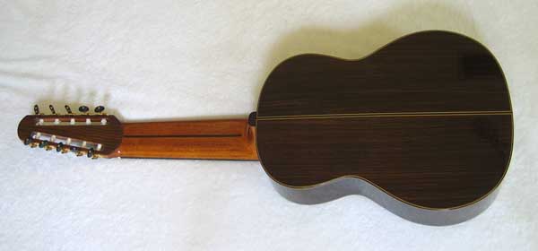 MILAGRO MRS10 10-String Classical Harp Guitar, Spruce Top, w/ Hardshell Case