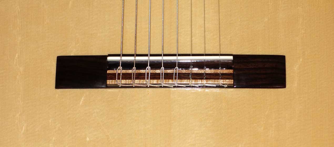 Milagro MRS8 8-String Classical Harp Guitar w/ Case, Bear Claw Spruce Top