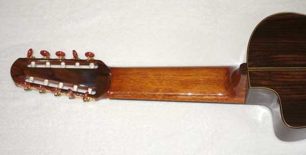 NEW Bartolex SLC10CEL 10-String Classical Harp Guitar w/Case, [Cutaway / Fishman Presys Pickup]
