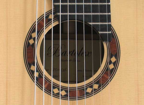 BARTOLEX SPS10CEL 10-String Harp Guitar, Spruce Top, Sound Port, Fishman Presys Pickup + Case