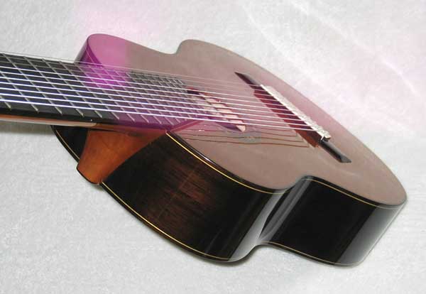 BARTOLEX SRC10 10-String Classical Harp Guitar, Cedar Top, w/ Hardshell Case