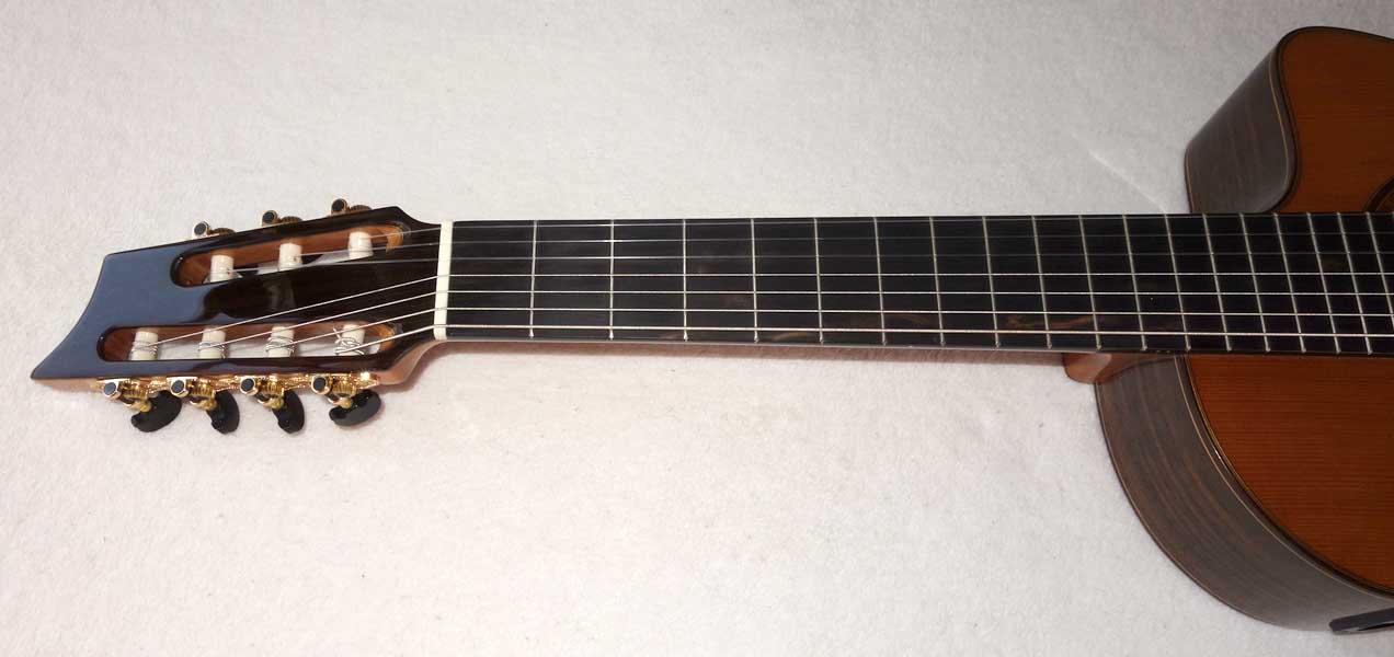 NEW Bartolex SRS7CEL 7-String Classical Harp Guitar, Fishman Presys Pickup, Cutaway, Hardshell Case