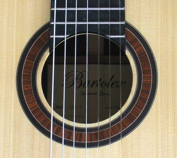 Bartolex SRS7 7-String Classical Harp Guitar NEW