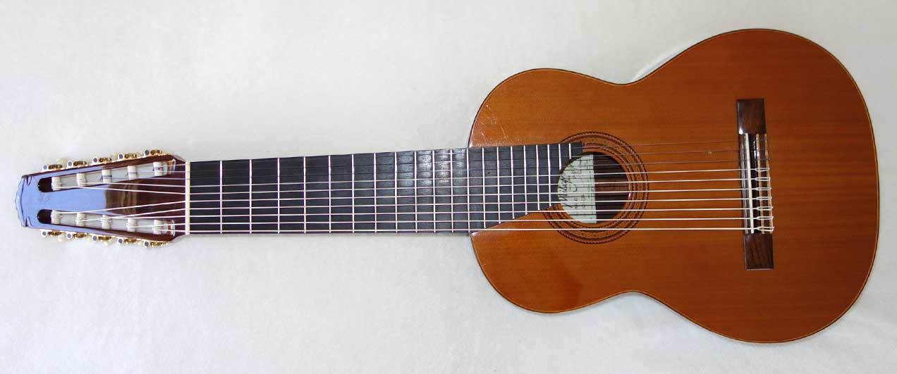 2013 Milagro MRS10 Concert 10-String Classical Harp Guitar, All-Solid Woods Cedar/Rosewood w/Case!!!