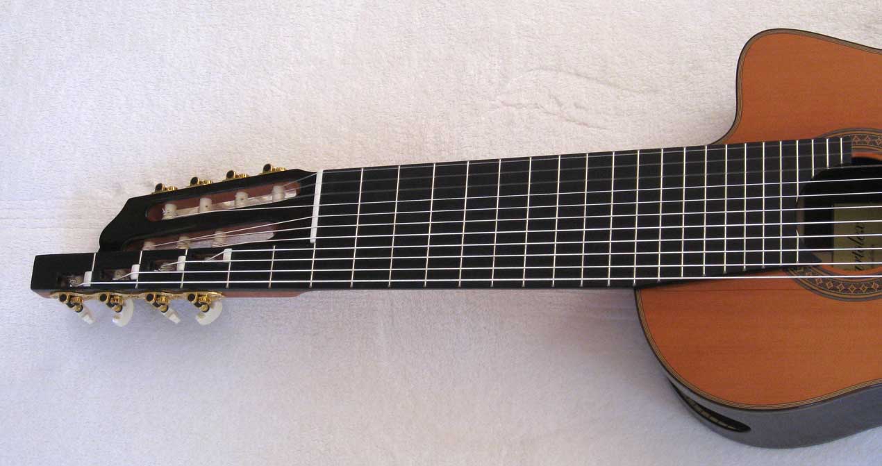 NEW Bartolex Alto 11-String Classical Harp Guitar [Cedar / Indian Rosewood]