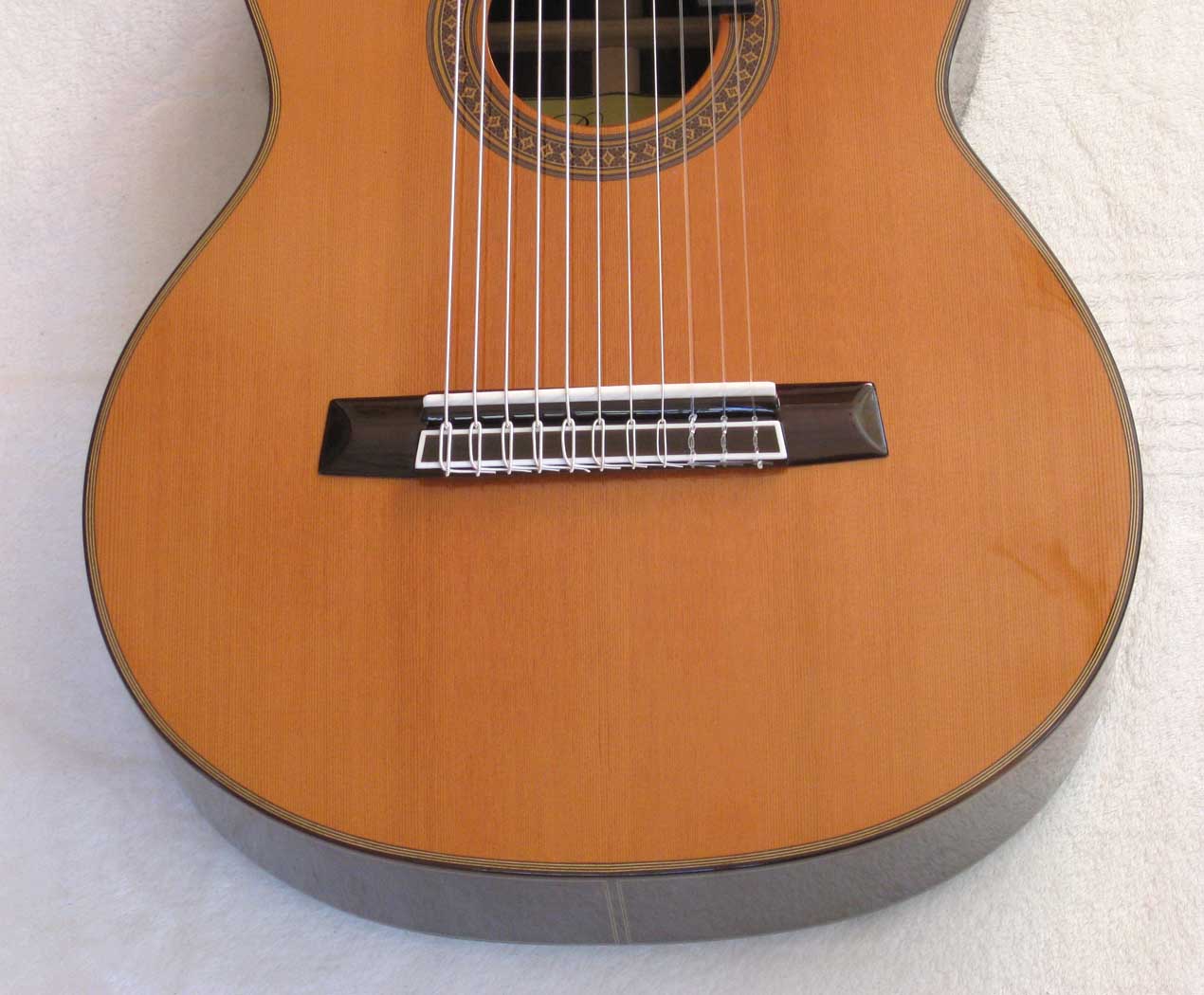 NEW Bartolex Alto 11-String Classical Harp Guitar [Cedar / Indian Rosewood]