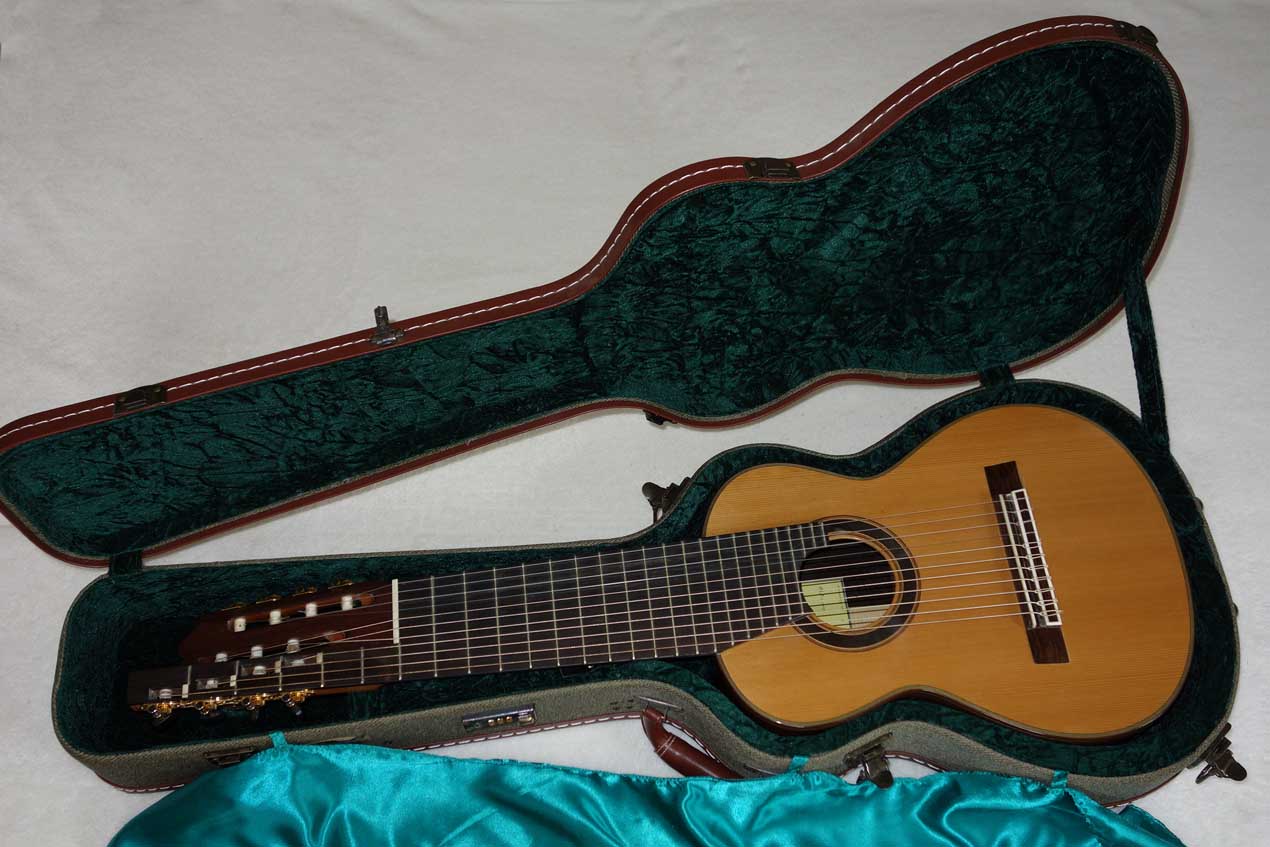 Bartolex Alto 11-String Classical Harp Guitar [Cedar / Indian Rosewood]