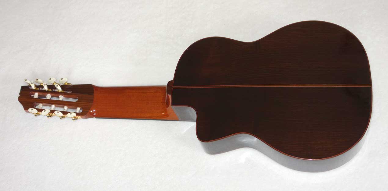 MILAGRO MRC11 Alto 11-String Classical Harp Guitarw/ Case, Cedar Top All / Solid Tonewoods