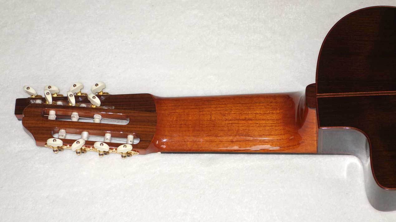 MILAGRO MRC11 Alto 11-String Classical Harp Guitarw/ Case, Cedar Top All / Solid Tonewoods