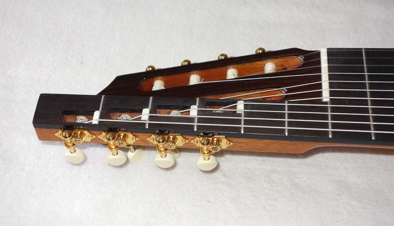 New MILAGRO Master Alto 11-S / Spruce Top / 11-String Classical Harp Guitar w/Case, All Solid Tonewoods