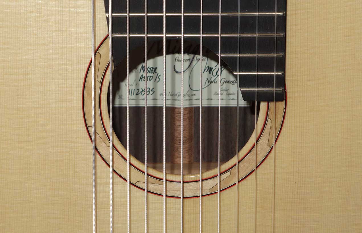 New MILAGRO Master Alto 11-S / Spruce Top / 11-String Classical Harp Guitar w/Case, All Solid Tonewoods