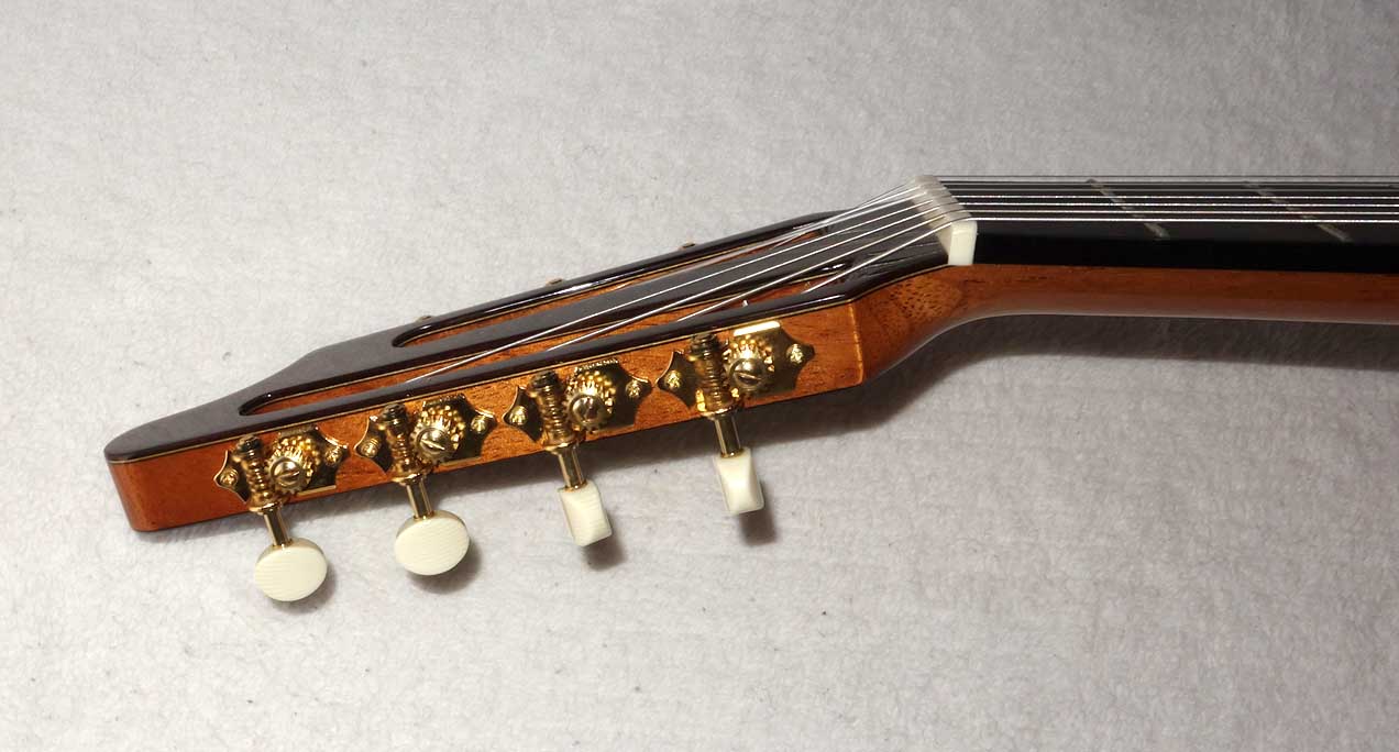 NEW Milagro Custom 7EL 7-String Classical Harp Guitar, Fishman Presys Pickup, Elevated Fingerboard, w/Hardshell Case