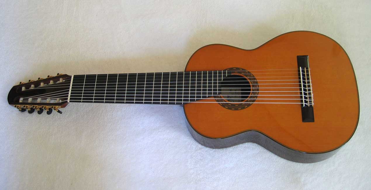 NEW MILAGRO MRC10 10-String Classical Harp Guitar [Cedar/Indian Rosewood]