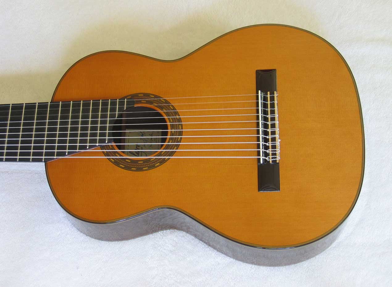 NEW MILAGRO MRC10 10-String Classical Harp Guitar [Cedar/Indian Rosewood]