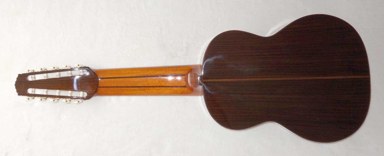 Milagro MRC10 Concert 10-String Classical Harp Guitar, Cedar Top w/Hardshell Case