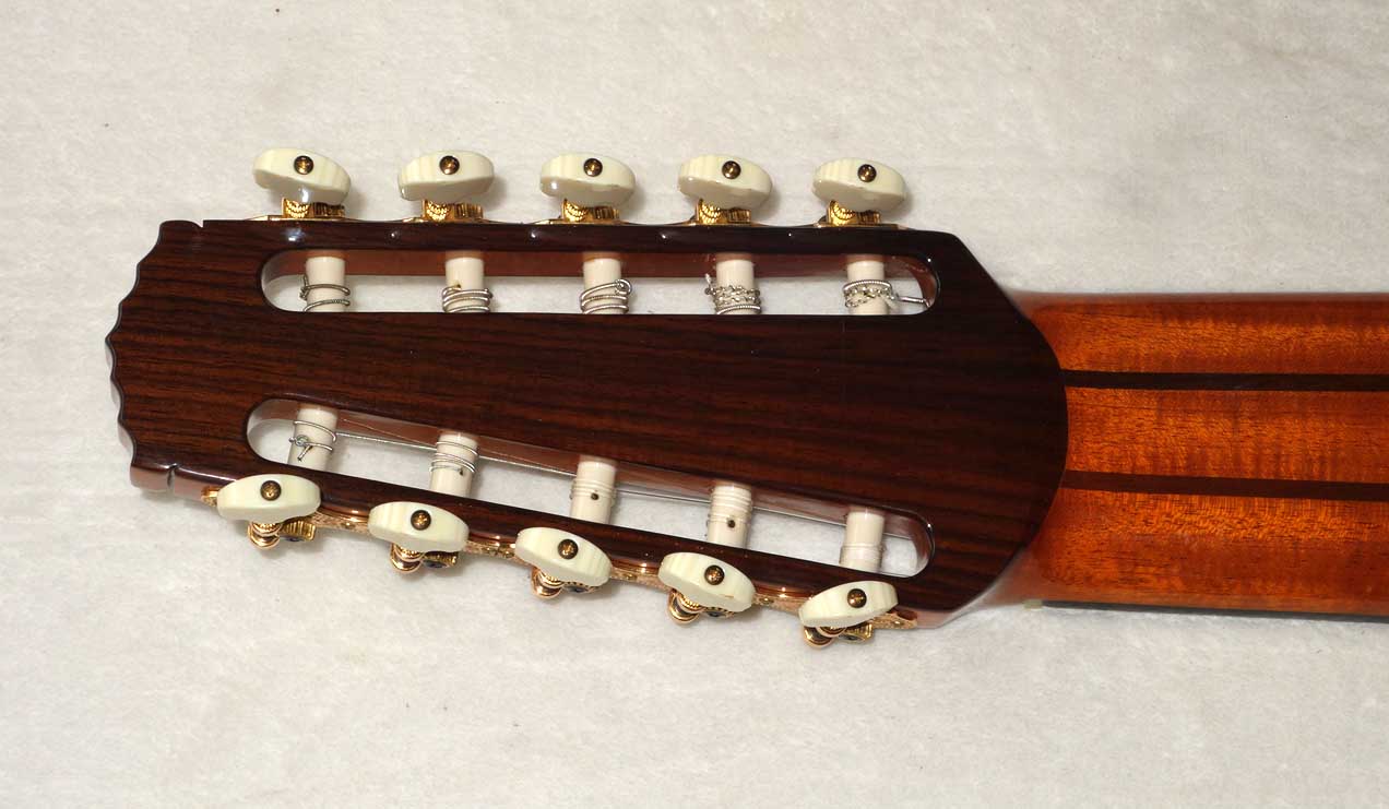 Milagro MRC10 Concert 10-String Classical Harp Guitar, Cedar Top w/Hardshell Case