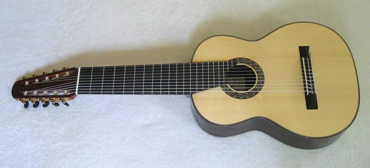 NEW MILAGRO MRS10 10-String Classical Harp Guitar [Spruce/Indian Rosewood]