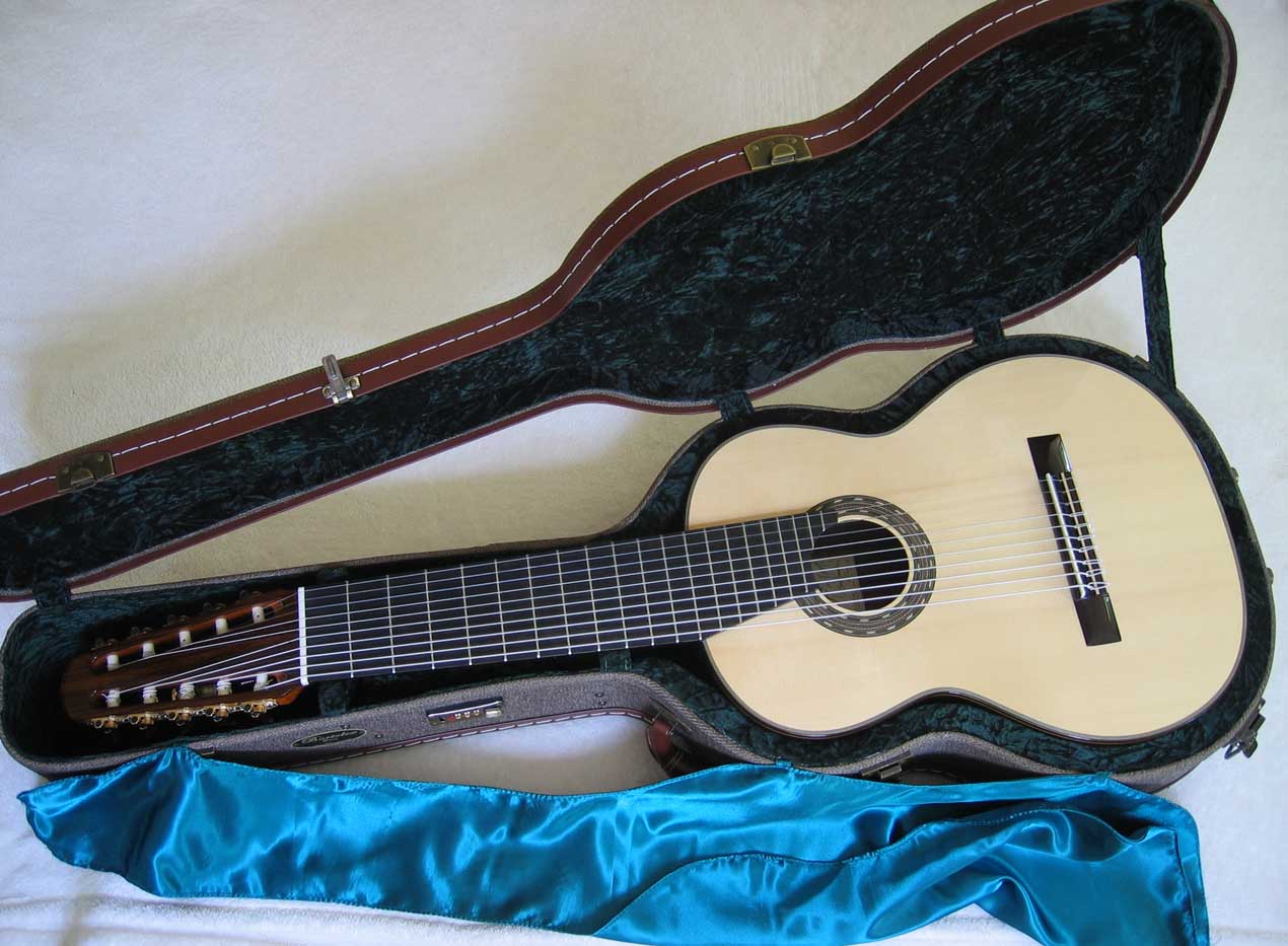 NEW MILAGRO MRS10 10-String Classical Harp Guitar [Spruce/Indian Rosewood]