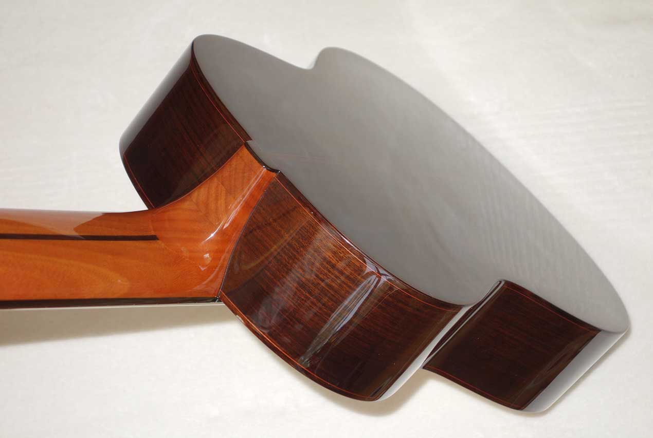 Milagro MRS8 8-String Classical Harp Guitar w/ Case, Bear Claw Spruce Top