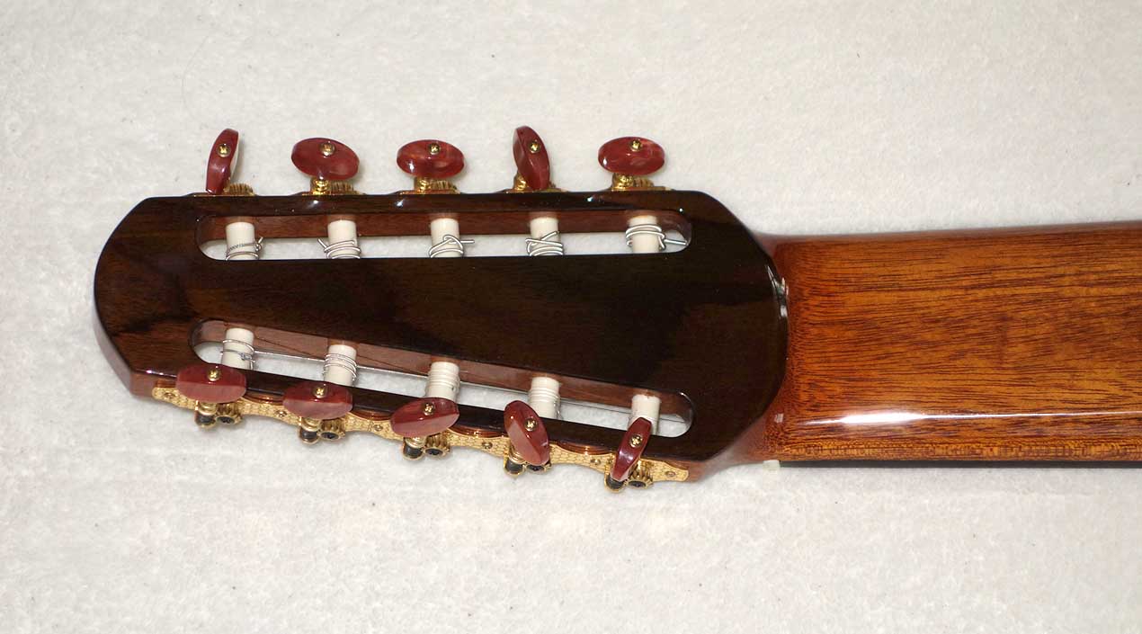 NEW Bartolex SLC10CEL 10-String Classical Harp Guitar w/Case, [Cutaway / Fishman Presys Pickup]
