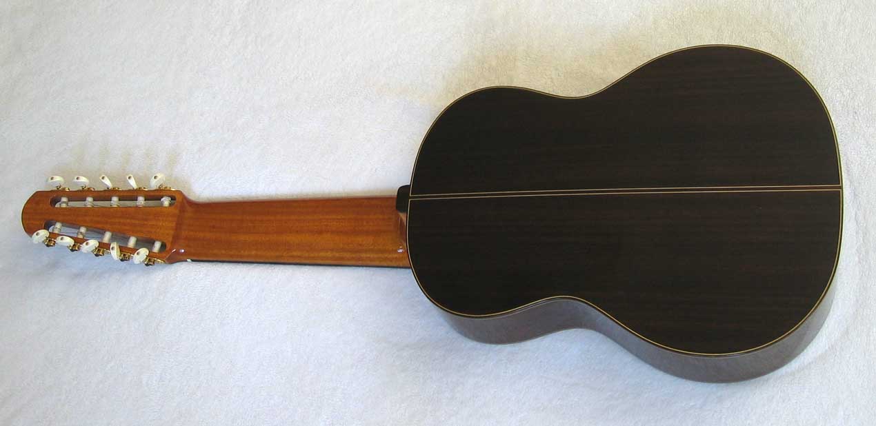 NEW Bartolex SPC10 10-String Classical Harp Guitar [Cedar/Indian Rosewood] w/Sound Port