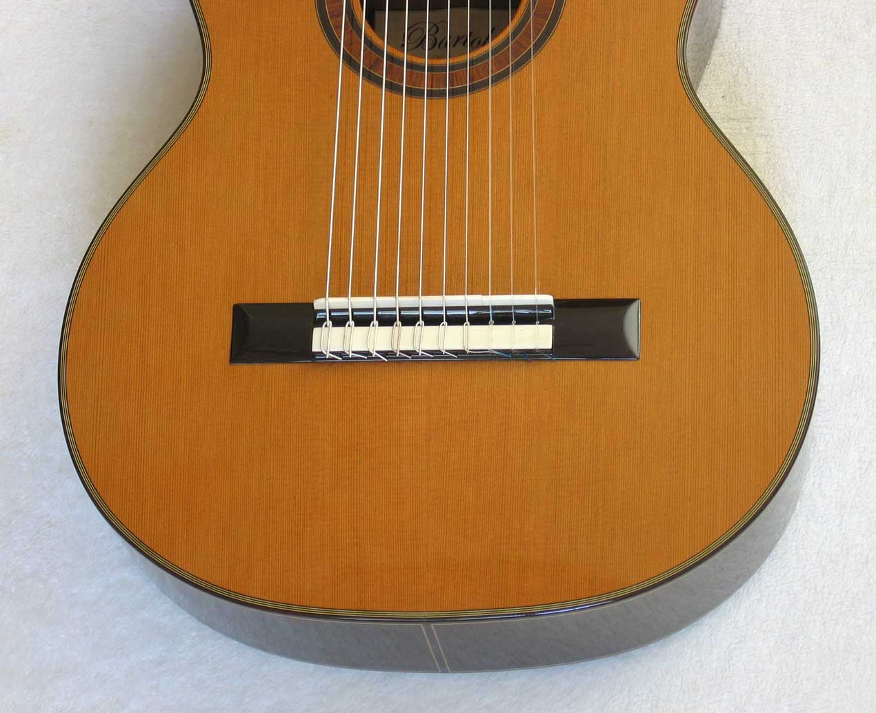 NEW Bartolex SPC10 10-String Classical Harp Guitar [Cedar/Indian Rosewood] w/Sound Port