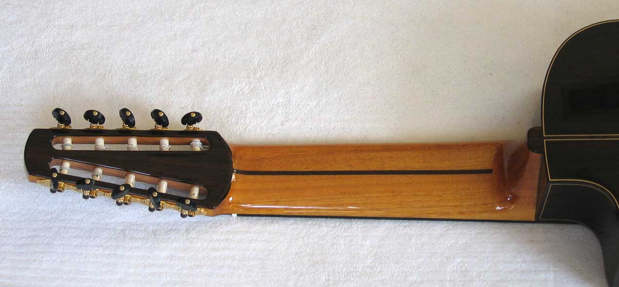 BARTOLEX SPS10CEL Classical Harp Guitar, Spruce Top, Spund Port, Fishman Presys PU + Case