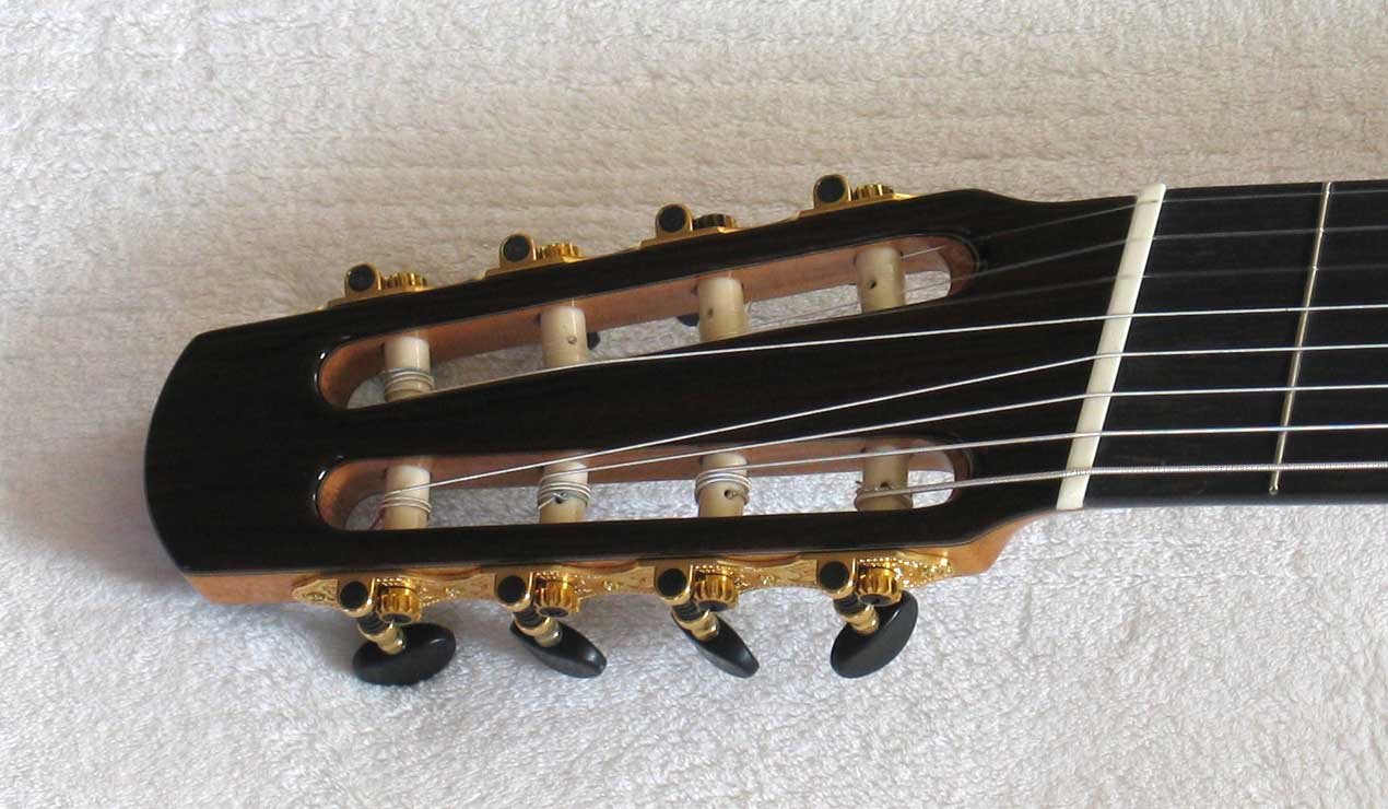BARTOLEX SPSA8FCEL Classical Harp Guitar, Fanned, Frets Spruce Top, Spund Port, Fishman Presys PU + Case