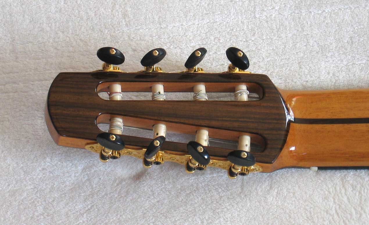 BARTOLEX SPSA8FCEL Classical Harp Guitar, Fanned, Frets Spruce Top, Spund Port, Fishman Presys PU + Case