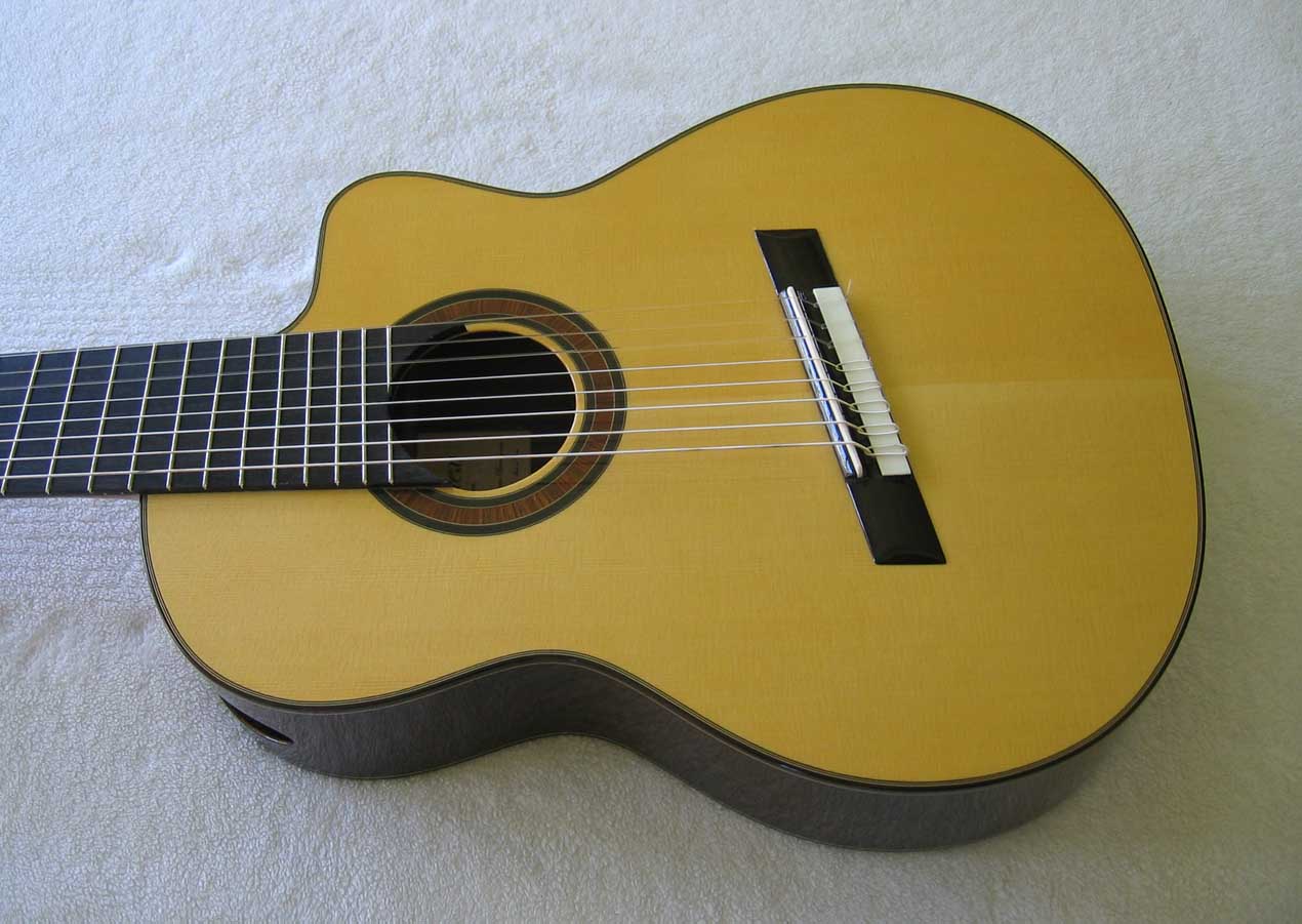 2010 BARTOLEX SPS8FACEL  8-String Fanned-Fret Classical Harp Guitar