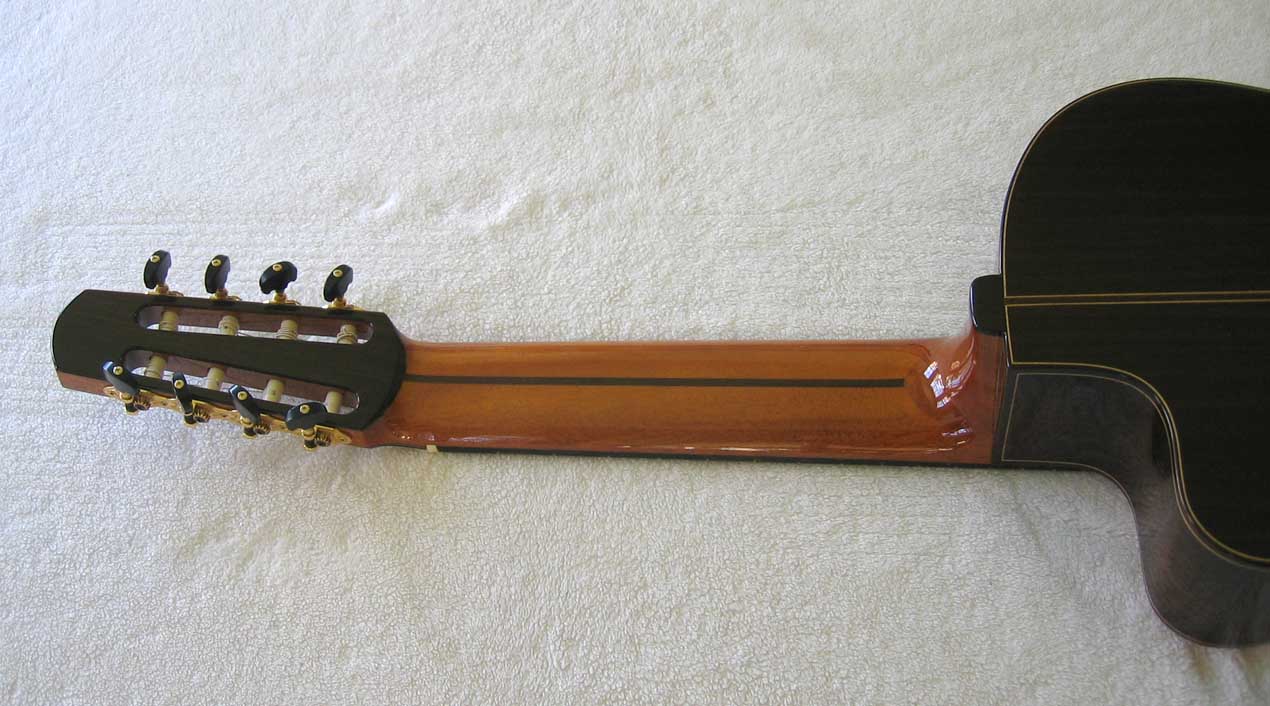 2010 BARTOLEX SPS8FACEL  8-String Fanned-Fret Classical Harp Guitar