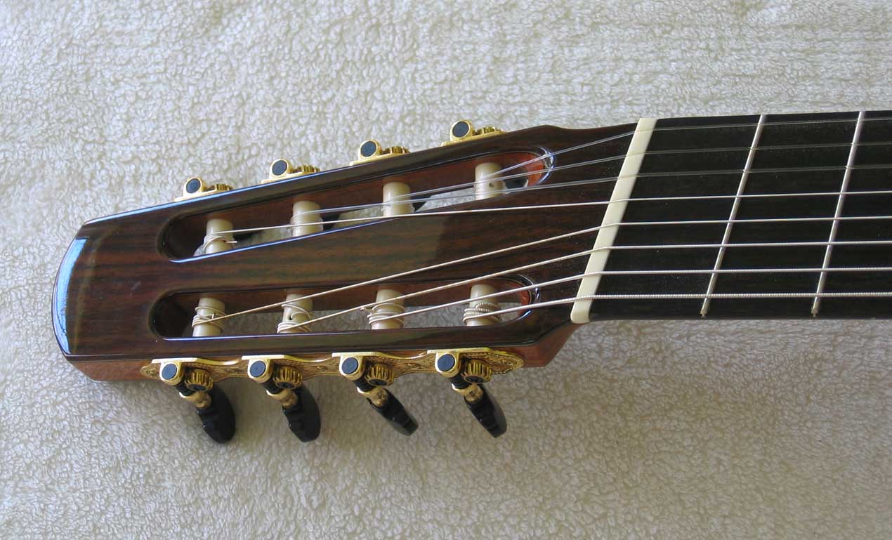 2010 BARTOLEX SPS8FACEL  8-String Fanned-Fret Classical Harp Guitar