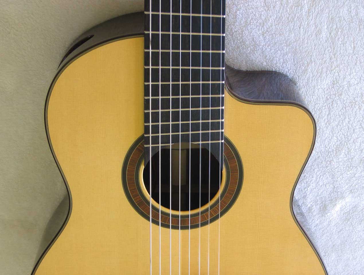 2010 BARTOLEX SPS8FACEL  8-String Fanned-Fret Classical Harp Guitar