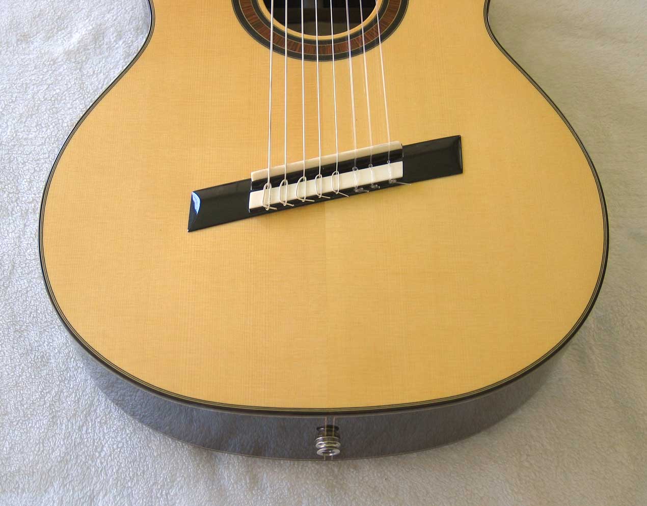 2010 BARTOLEX SPS8FACEL  8-String Fanned-Fret Classical Harp Guitar