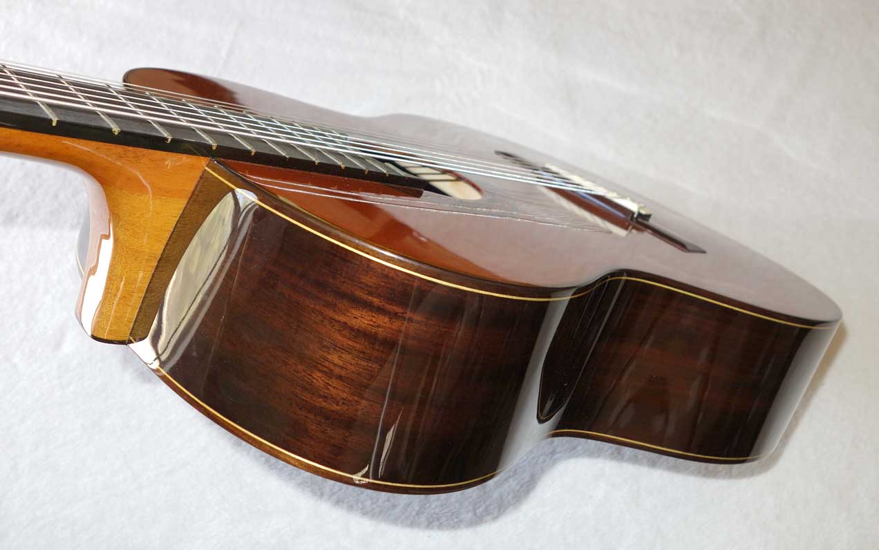 New Bartolex SRC7 7-String Classical Harp Guitar, Cedar Top, w/Hardshell Case
