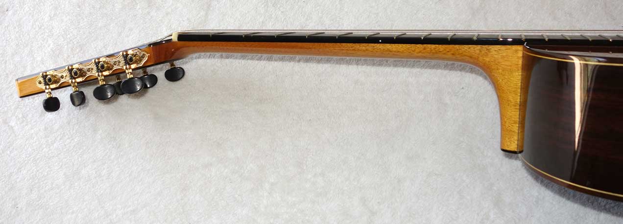 New Bartolex SRC7 7-String Classical Harp Guitar, Cedar Top, w/Hardshell Case