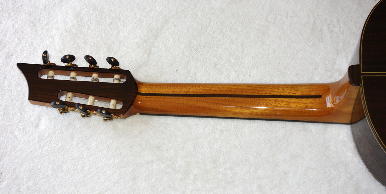 New Bartolex SRC7 7-String Classical Harp Guitar, Cedar Top, w/Hardshell Case