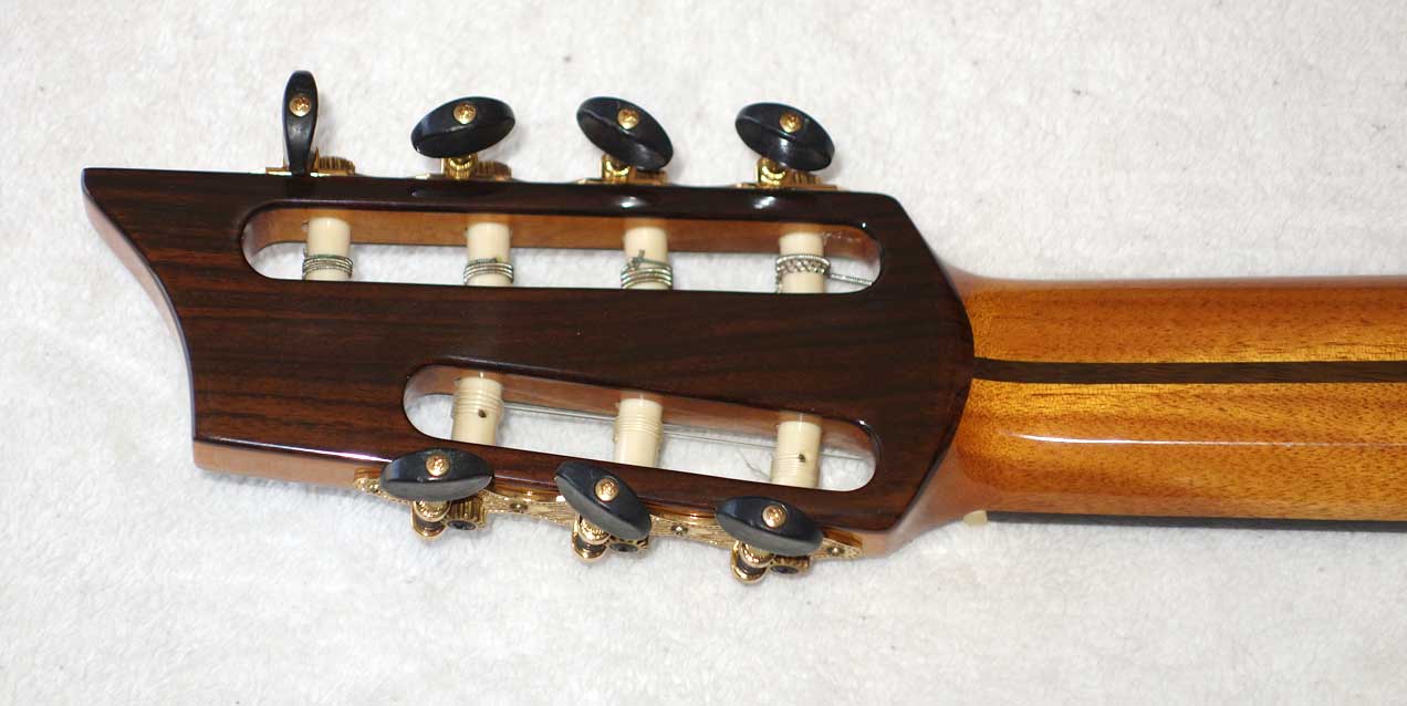 New Bartolex SRC7 7-String Classical Harp Guitar, Cedar Top, w/Hardshell Case