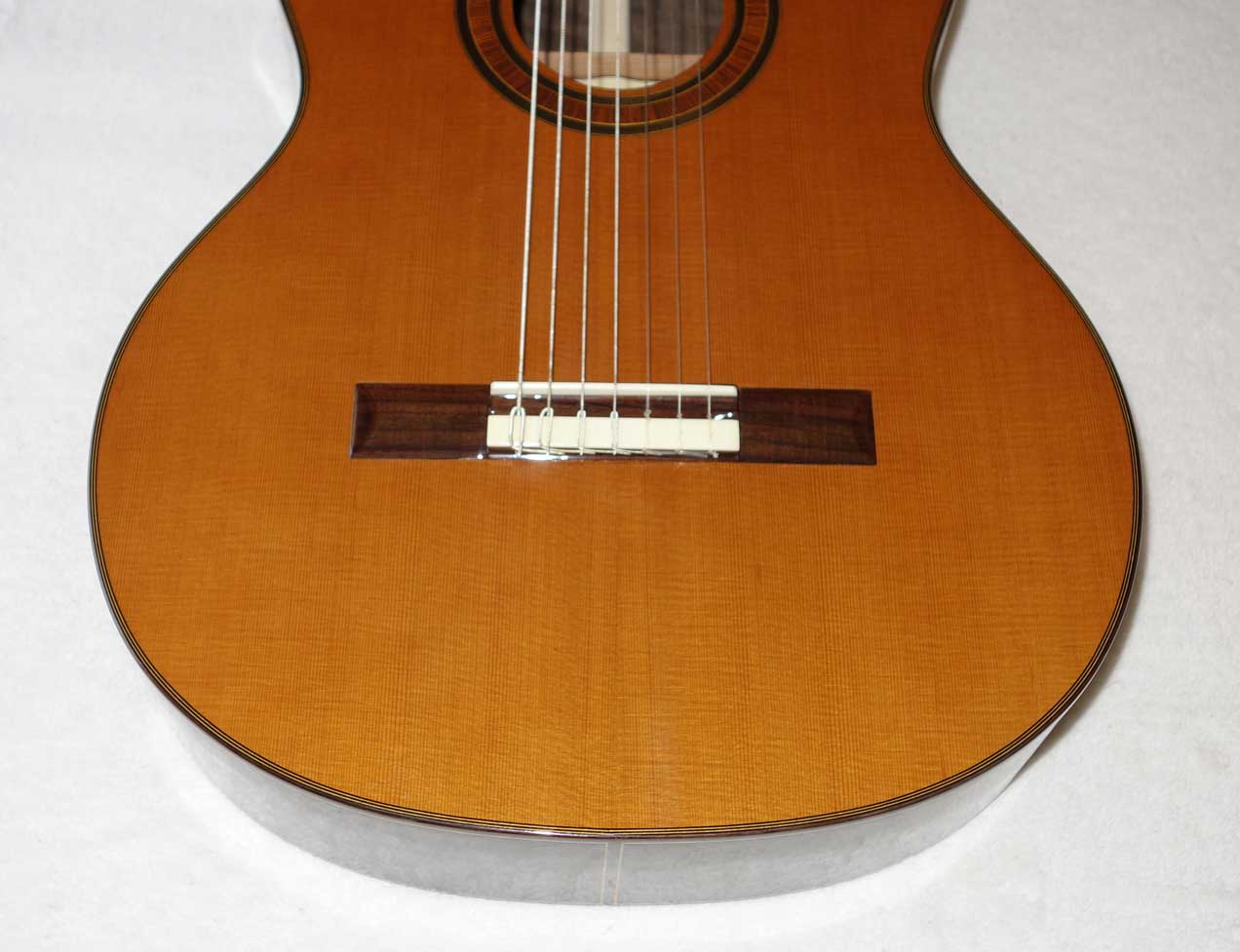 New Bartolex SRC7 7-String Classical Harp Guitar, Cedar Top, w/Hardshell Case