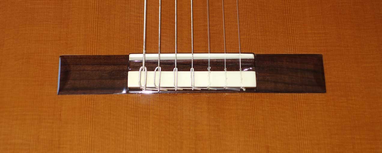 New Bartolex SRC7 7-String Classical Harp Guitar, Cedar Top, w/Hardshell Case