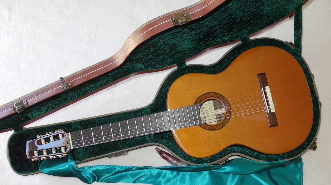 New Bartolex SRC7 7-String Classical Harp Guitar, Cedar Top, w/Hardshell Case