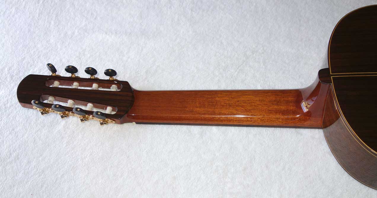 BARTOLEX SRC8 Classical 8-String Harp Guitar w/Silk-Lined Case, Cedar Top