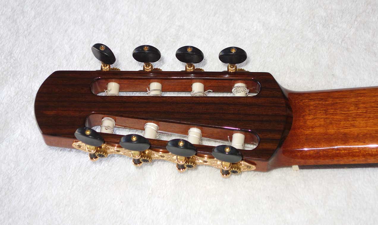 BARTOLEX SRC8 Classical 8-String Harp Guitar w/Silk-Lined Case, Cedar Top