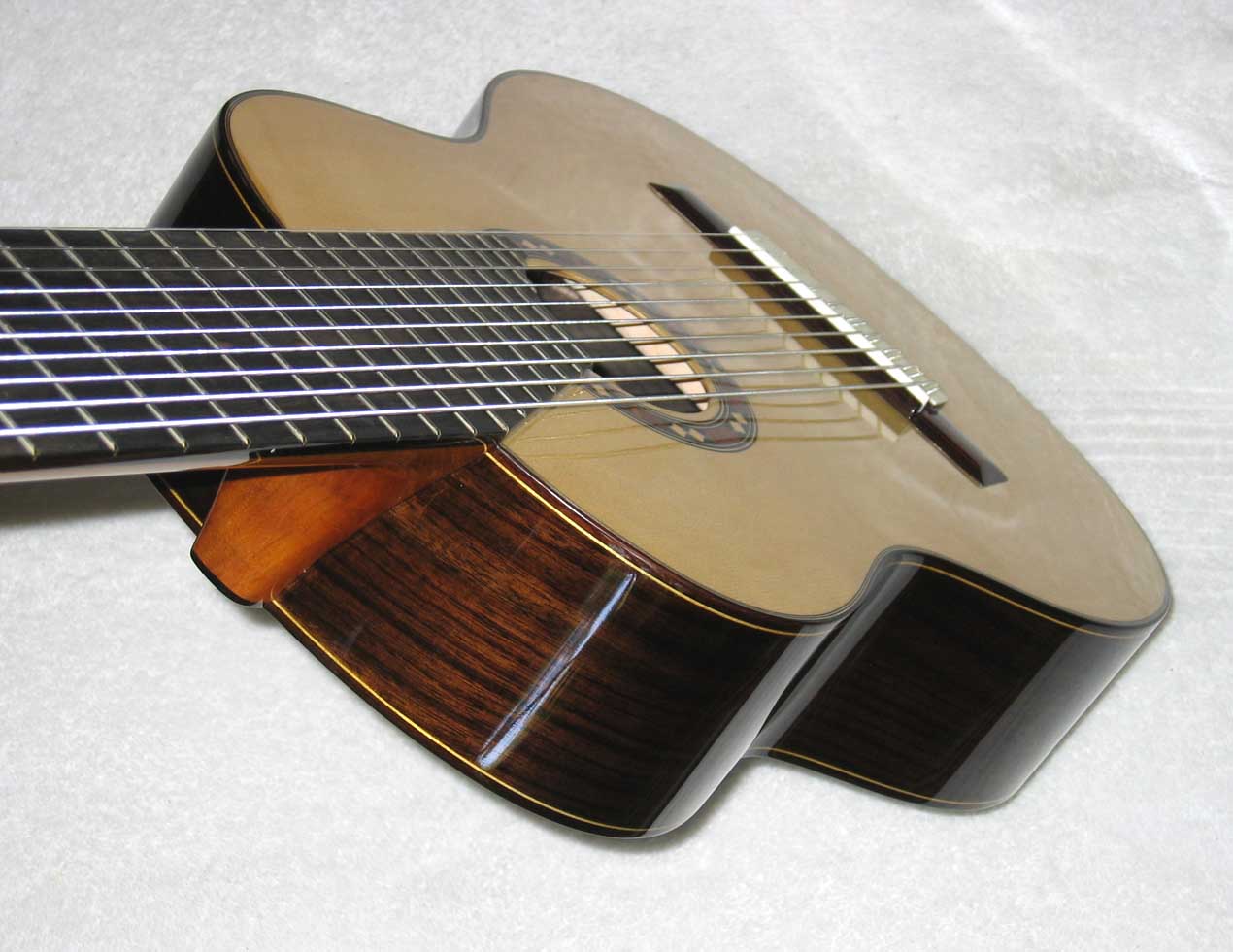 NEW BARTOLEX SRS10 10-String Classical Harp Guitar [Spruce/Indian Rosewood]