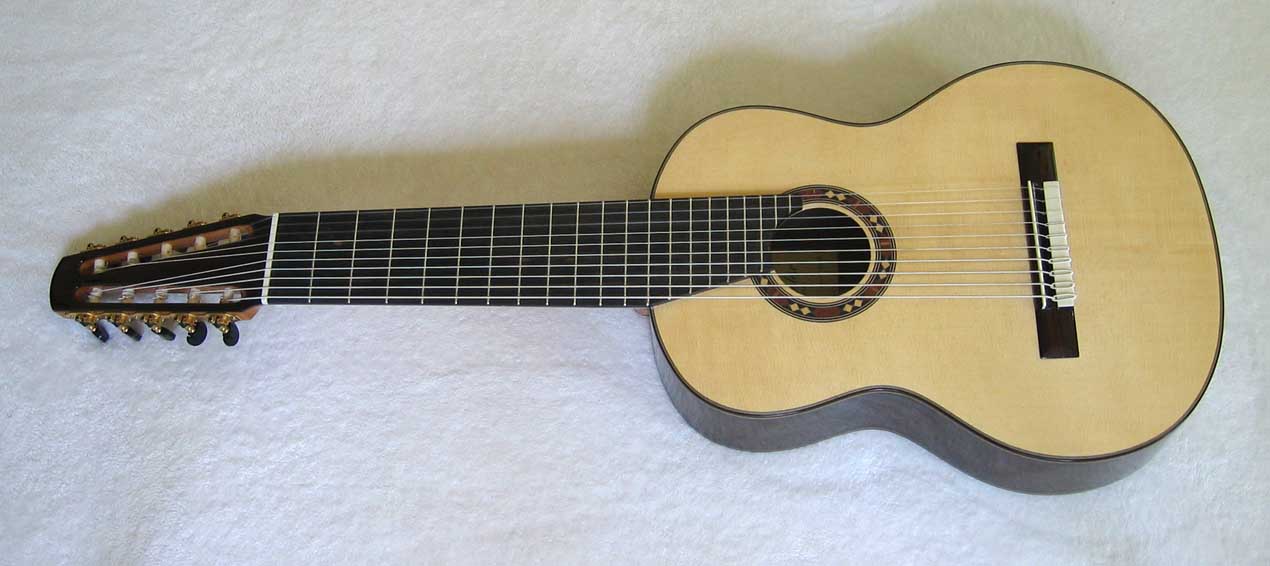 NEW BARTOLEX SRS10 10-String Classical Harp Guitar [Spruce/Indian Rosewood]