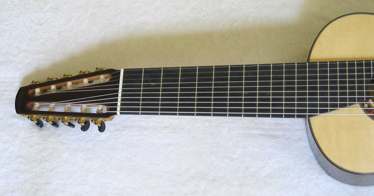 NEW BARTOLEX SRS10 10-String Classical Harp Guitar [Spruce/Indian Rosewood]