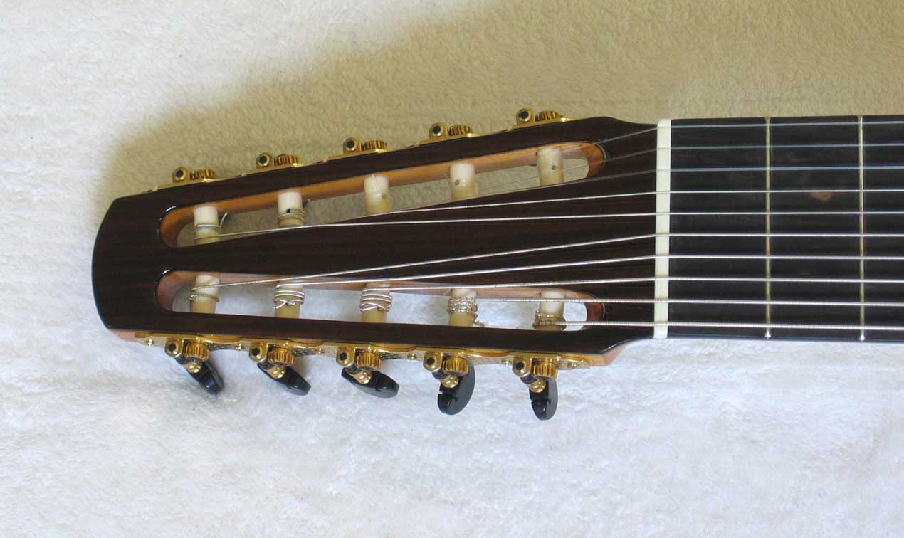 NEW BARTOLEX SRS10 10-String Classical Harp Guitar [Spruce/Indian Rosewood]
