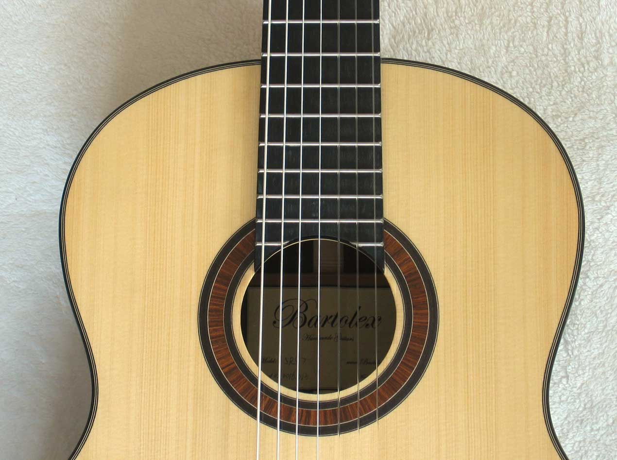 Bartolex SRS7 7-String Classical Harp Guitar NEW